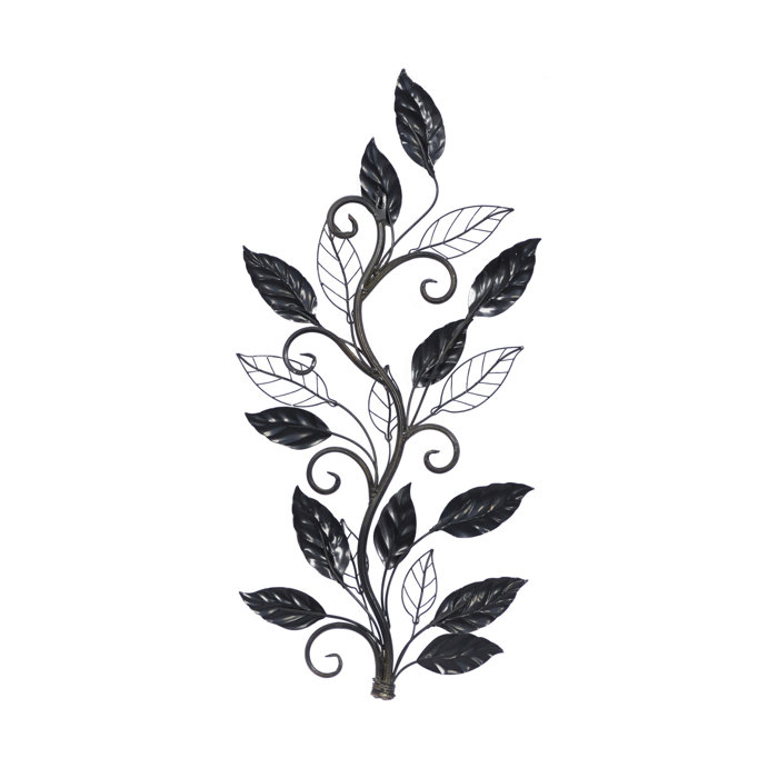 Red Barrel Studio® Metal Leaf Wall Décor & Reviews Wayfair